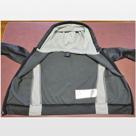 Nike Boys Track Jacket Full Zip Grey Long Sleeve Hoodie 4T - Picture 12 of 16